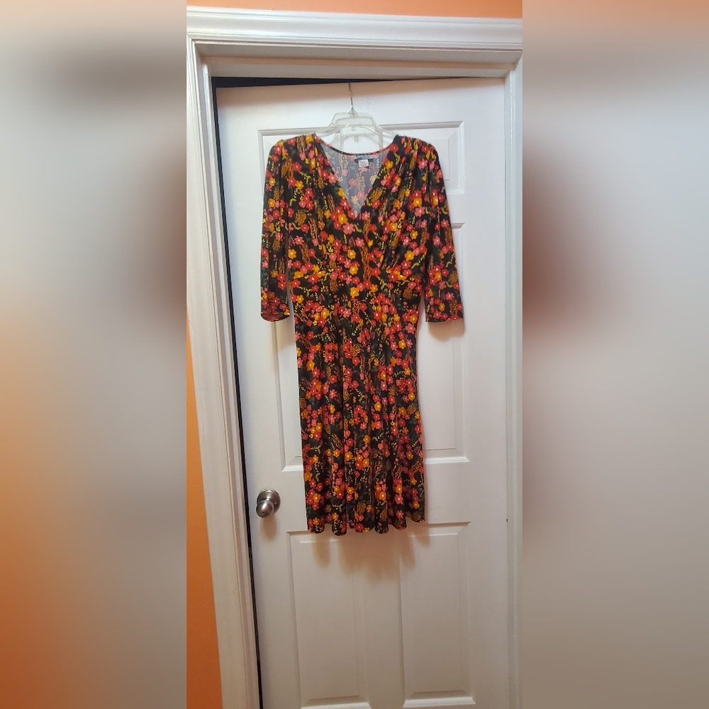 Karina Dresses Megan faux wrap dress